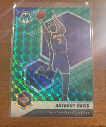 2020-21 Panini Mosaic #141 Anthony Davis — front