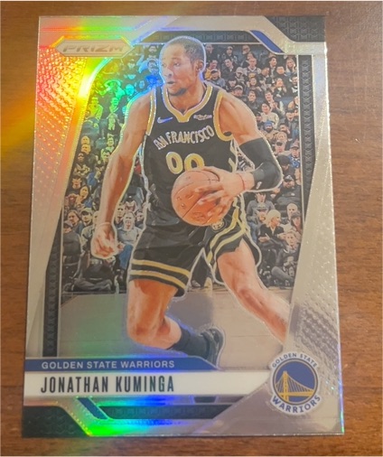 2024-25 Panini Prizm #104 Jonathan Kuminga — front