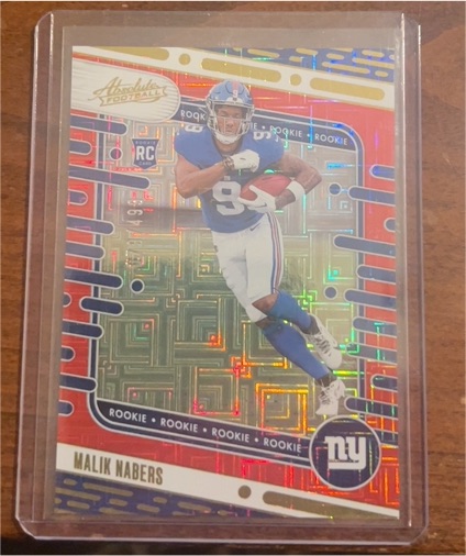 2024 Panini Absolute #106 Malik Nabers — front