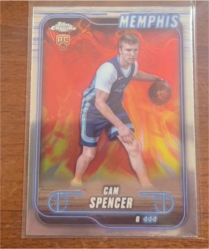 2024-25 Topps Chrome #130 Cam Spencer — front