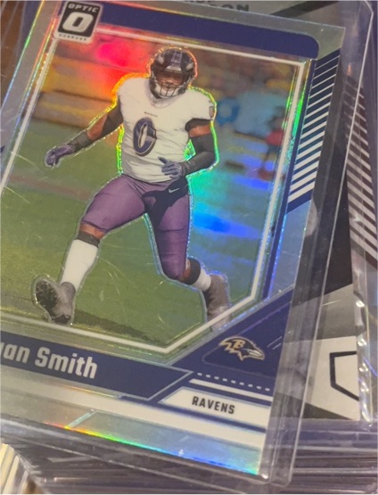 2021 Panini Mosaic #310 Rashod Bateman — front