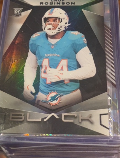 2024 Panini Black #119 Chop Robinson — front