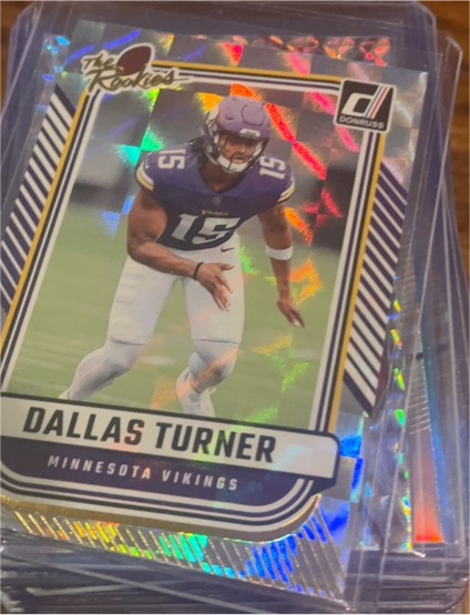 2024 Panini Donruss The Rookies #TR-9 Dallas Turner — front