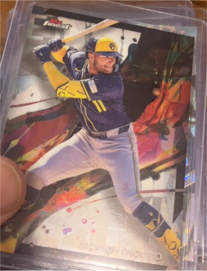 2024 Topps Finest #11 Jackson Chourio — front