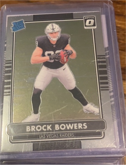 2024 Donruss Optic #7 Brock Bowers 2014 Retro Series — front