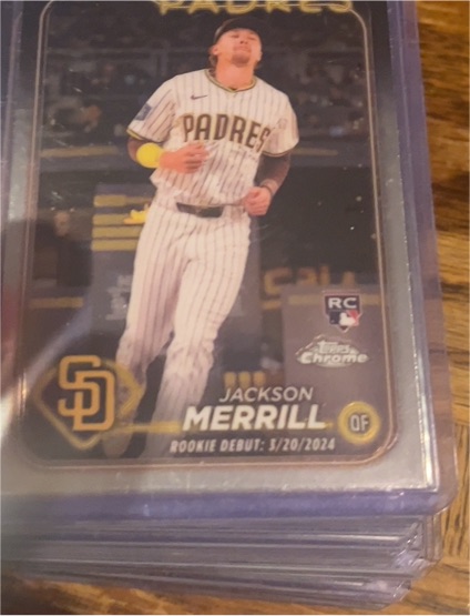 2024 Topps Chrome Update #USC57 Jackson Merrill — front