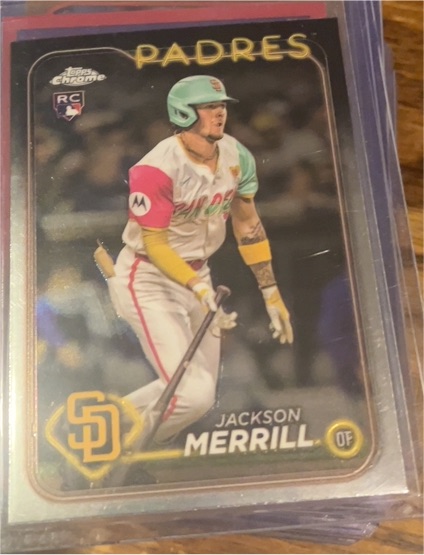 2024 Topps Chrome Update #USC153 Jackson Merrill — front