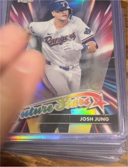 2024 Topps Chrome Update #FSU-7 Josh Jung Future Stars — front