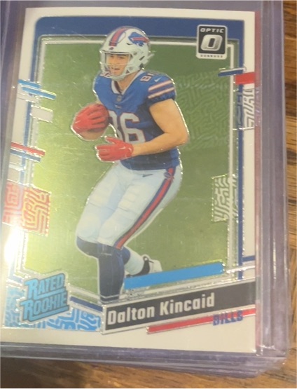 2023 Panini Donruss Optic #211 Dalton Kincaid — front