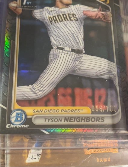 2024 Bowman Draft - Chrome #BDC-51 Tyson Neighbors — front