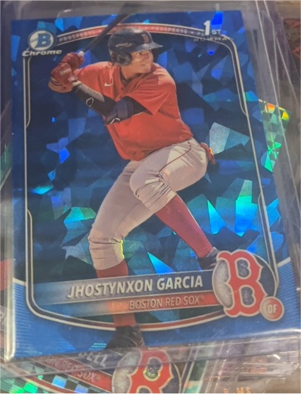 2025 Bowman Chrome Prospects #BCP-43 Jhostynxon Garcia — front