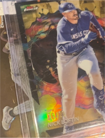2024 Topps Finest #256 Nick Loftin — front
