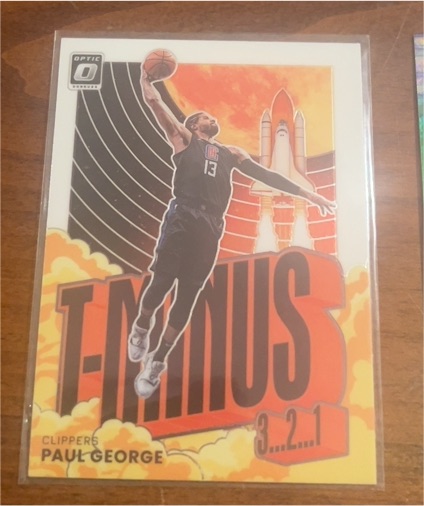 2021-22 Panini Donruss Optic #9 Paul George — front