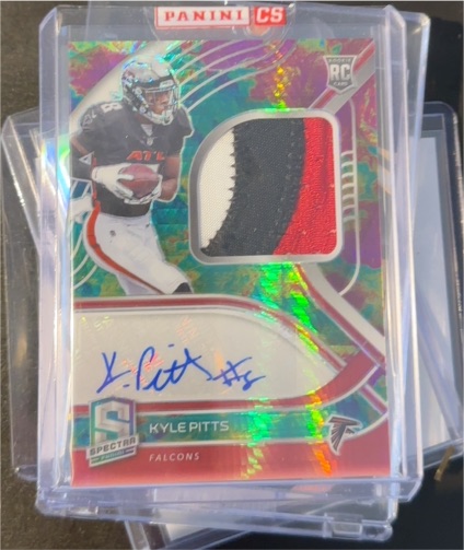 2024 Panini Spectra #CS-KP Kyle Pitts — front
