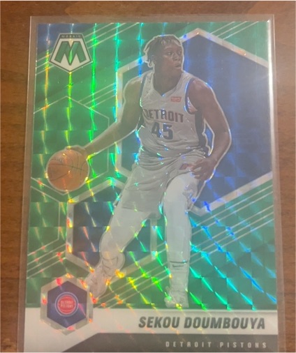 2019-20 Panini Mosaic #45 Sekou Doumbouya — front