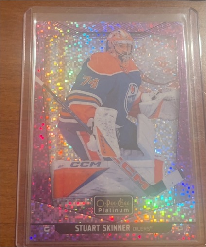 2024-25 O-Pee-Chee Platinum #105 Stuart Skinner — front