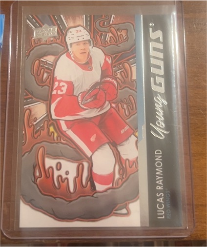 2024-25 Upper Deck Series 2 Young Guns Renewed #464 Lucas Raymond — front