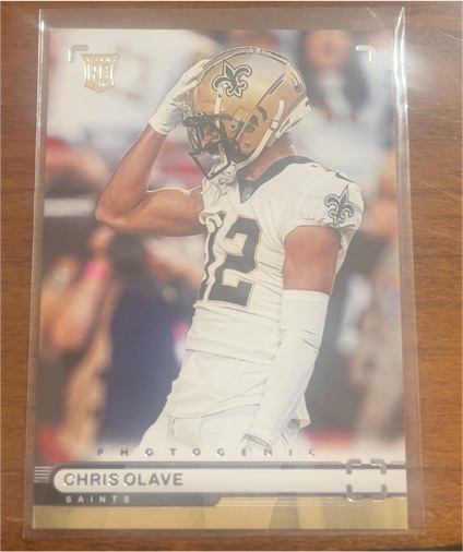 2022 Panini Chronicles Photogenic #PH-40 Chris Olave — front