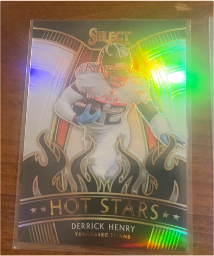 2020 Panini Select #HS25 Derrick Henry Hot Stars — front