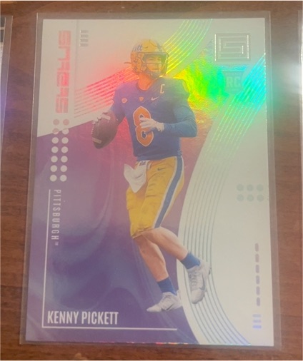 2022 Panini Chronicles Draft Picks Status #8 Kenny Pickett — front