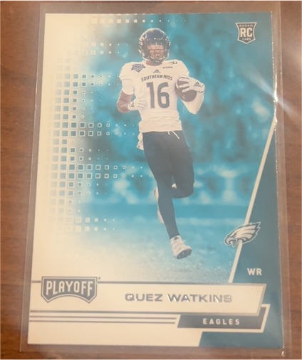 2020 Panini Playoff #252 Quez Watkins — front