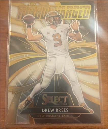2020 Panini Select #T13 Drew Brees Turbocharged — front