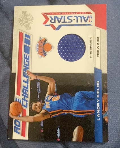 2010-11 Panini Season Update Rookie Challenge #6 Landry Fields — front