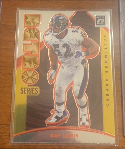 2020 Panini Donruss Optic Retro Series #RS-RL Ray Lewis — front