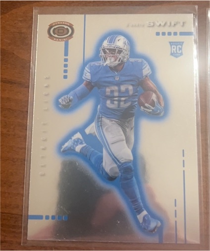 2020 Panini Chronicles Dynagon #D-8 D'Andre Swift — front