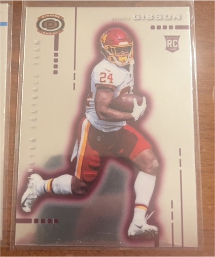 2020 Panini Chronicles Dynagon #D-18 Antonio Gibson — front