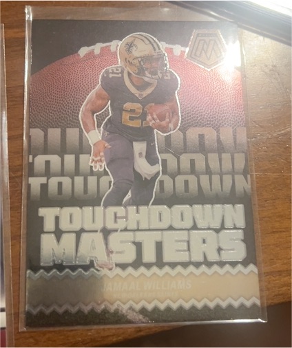 2024 Panini Mosaic #TM-JWS Jamaal Williams Touchdown Masters — front
