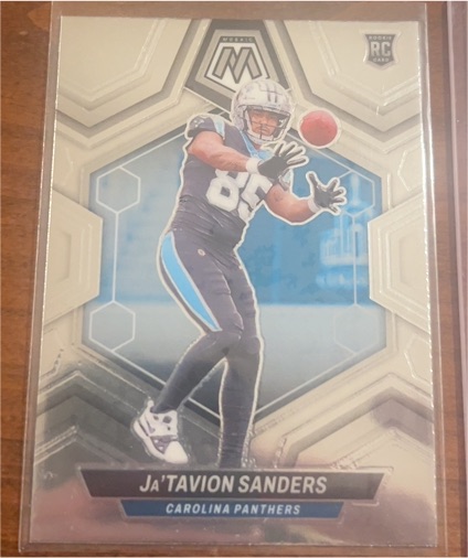 2024 Panini Mosaic #377 Ja'Tavion Sanders — front