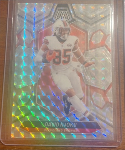 2024 Panini Mosaic #54 David Njoku — front