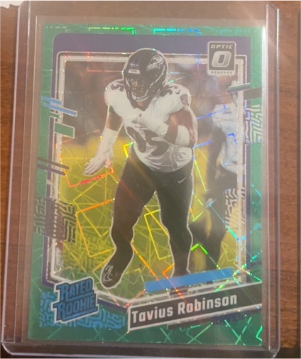 2023 Donruss Optic #208 Tavius Robinson — front