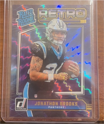 2024 Donruss Rated Rookie Retro #3 Jonathon Brooks — front