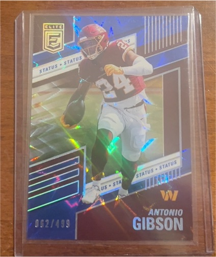 2022 Panini Donruss Elite #11 Antonio Gibson — front