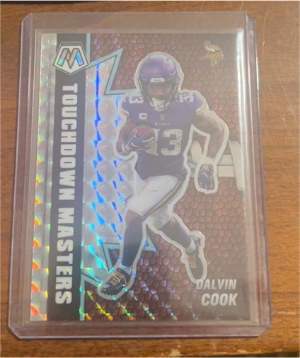 2021 Panini Mosaic #TM-5 Dalvin Cook Touchdown Masters — front