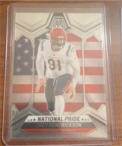 2024 Panini Mosaic National Pride #267 Trey Hendrickson — front