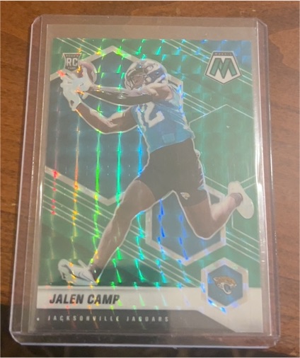 2021 Panini Mosaic #393 Jalen Camp — front