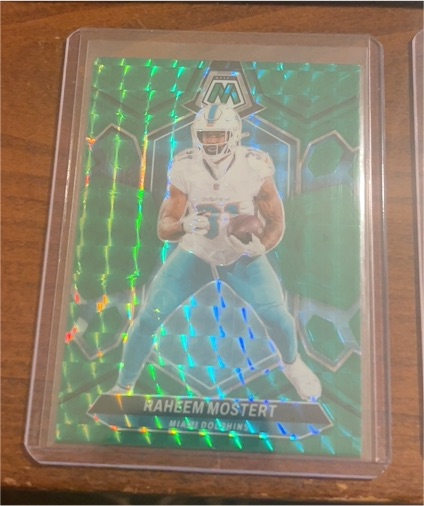 2024 Panini Mosaic #136 Raheem Mostert — front