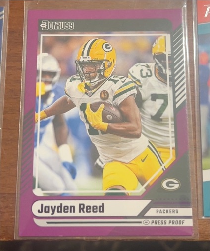 2024 Donruss #242 Jayden Reed — front