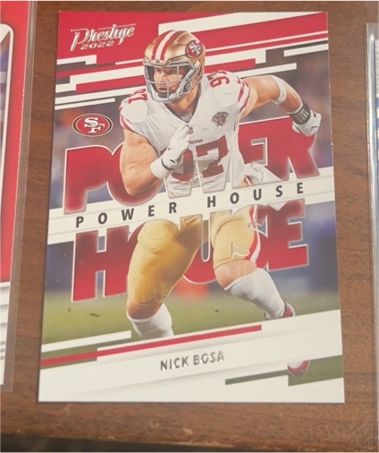 2022 Panini Prestige Power House #PH-22 Nick Bosa — front