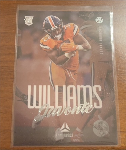 2021 Panini Chronicles Luminance #219 Javonte Williams — front