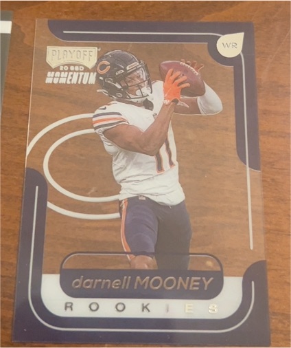 2020 Panini Chronicles Playoff Momentum #M-20 Darnell Mooney — front