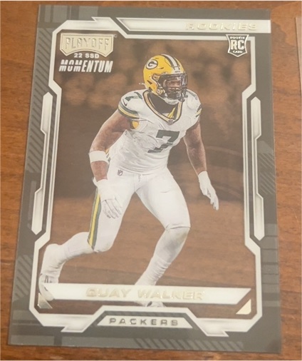 2022 Panini Chronicles Playoff Momentum #PMR-21 Quay Walker — front