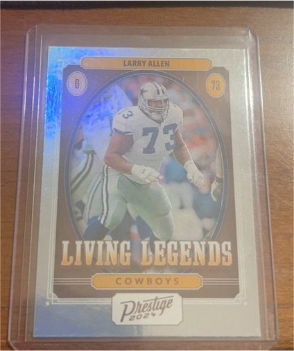 2024 Panini Prestige Living Legends #LL-LAN Larry Allen — front