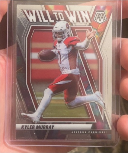 2021 Panini Mosaic #WW-3 Kyler Murray Will To Win — front