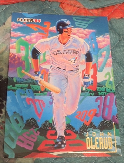 1994 Fleer #2 John Olerud — front