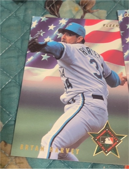1994 Fleer All-Stars #40 Bryan Harvey — front