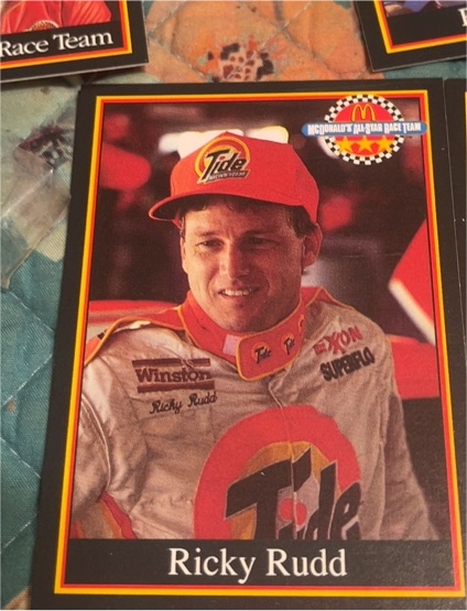 1991 Maxx McDonald's All-Star Race Team #7 Ricky Rudd — front